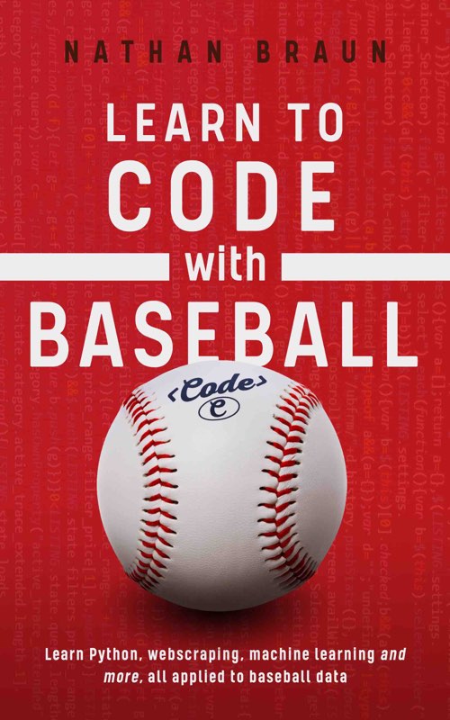 Learn to Code with Baseball — book cover