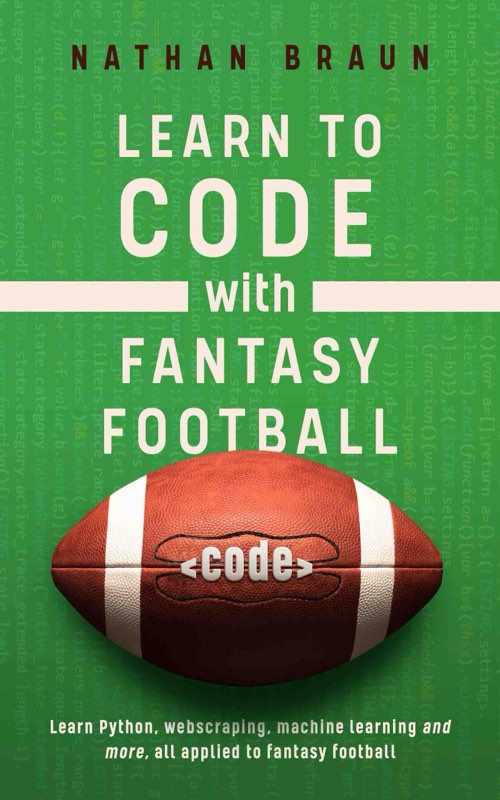 Learn to Code with Fantasy Football — book cover