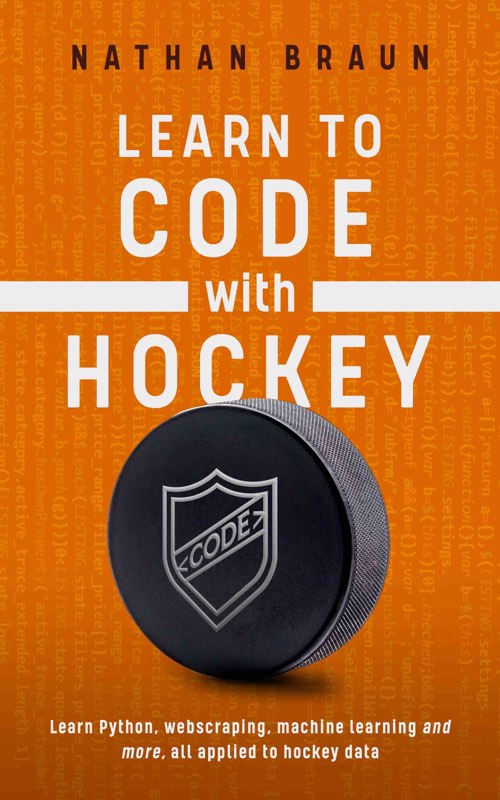 Learn to Code with Hockey — book cover