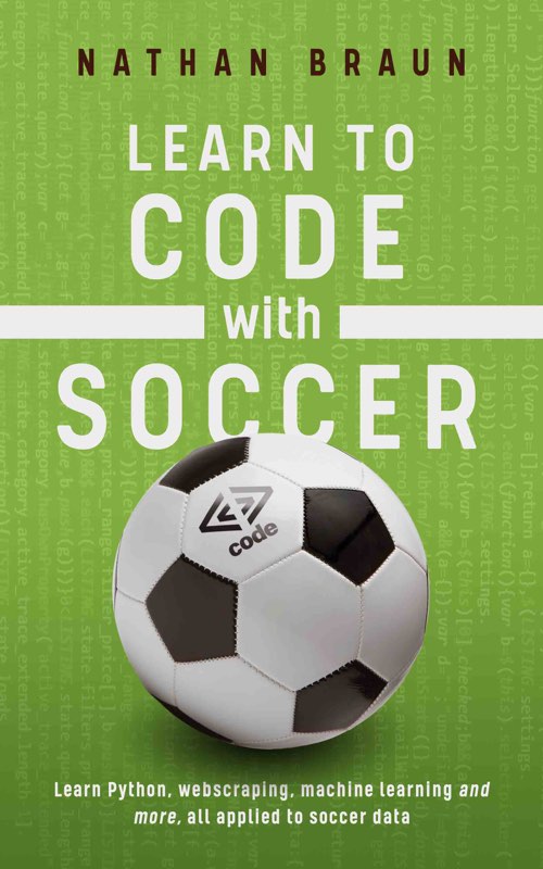 Learn to Code with Soccer — book cover